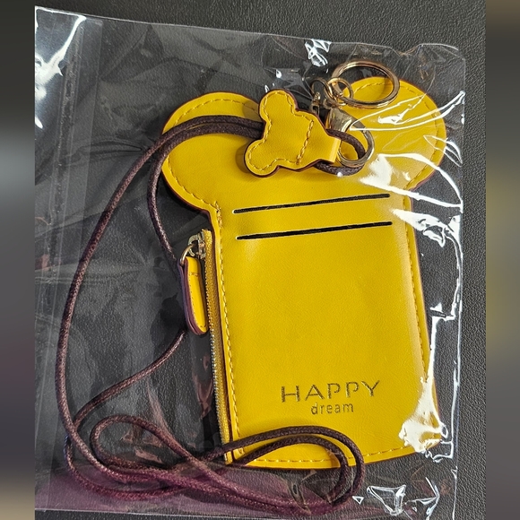 Happy Dreams Handbags - Mickey Mouse shaped Card Holder (Lanyard)